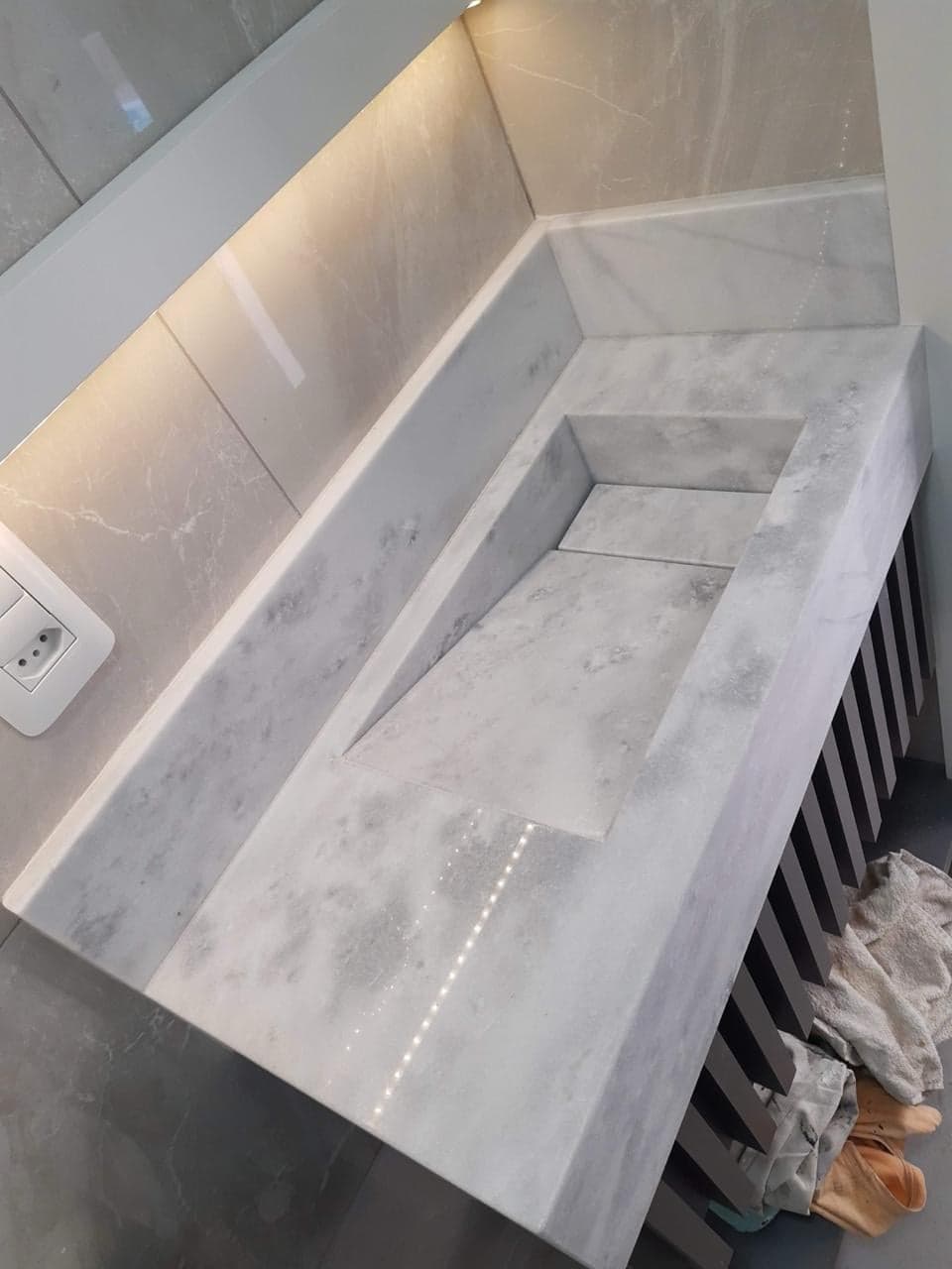 Bianco Carrara em Banheiro