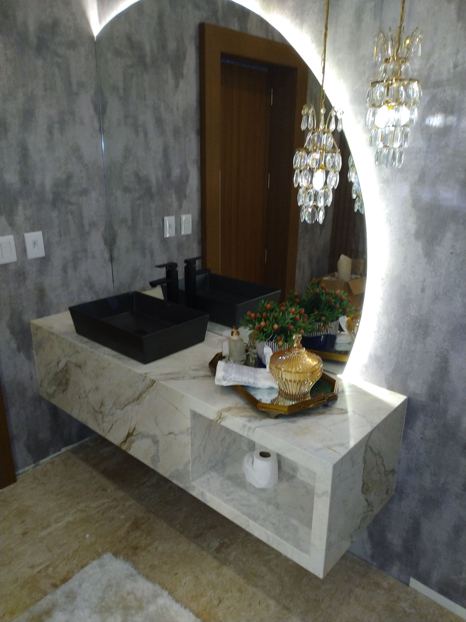 Calacatta Gold em Banheiro