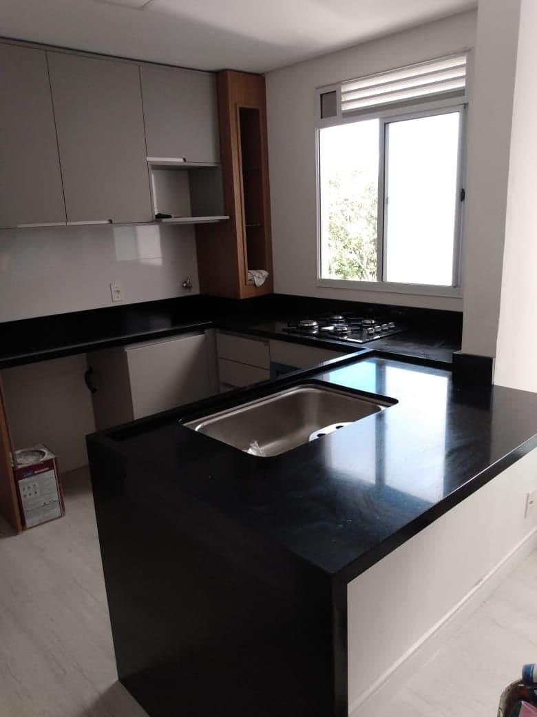 Verde Ubatuba em Cozinha