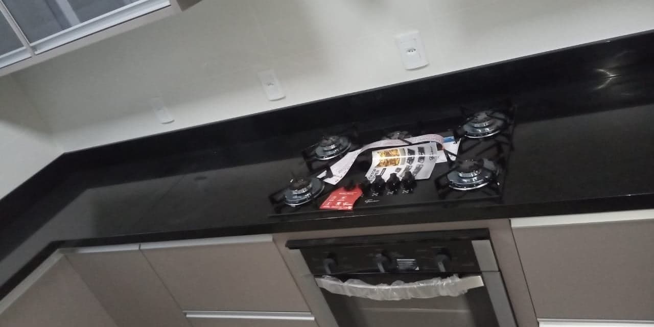 Preto Absoluto em Cozinha