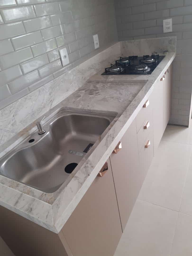 Quartzito Patagônia em Cozinha