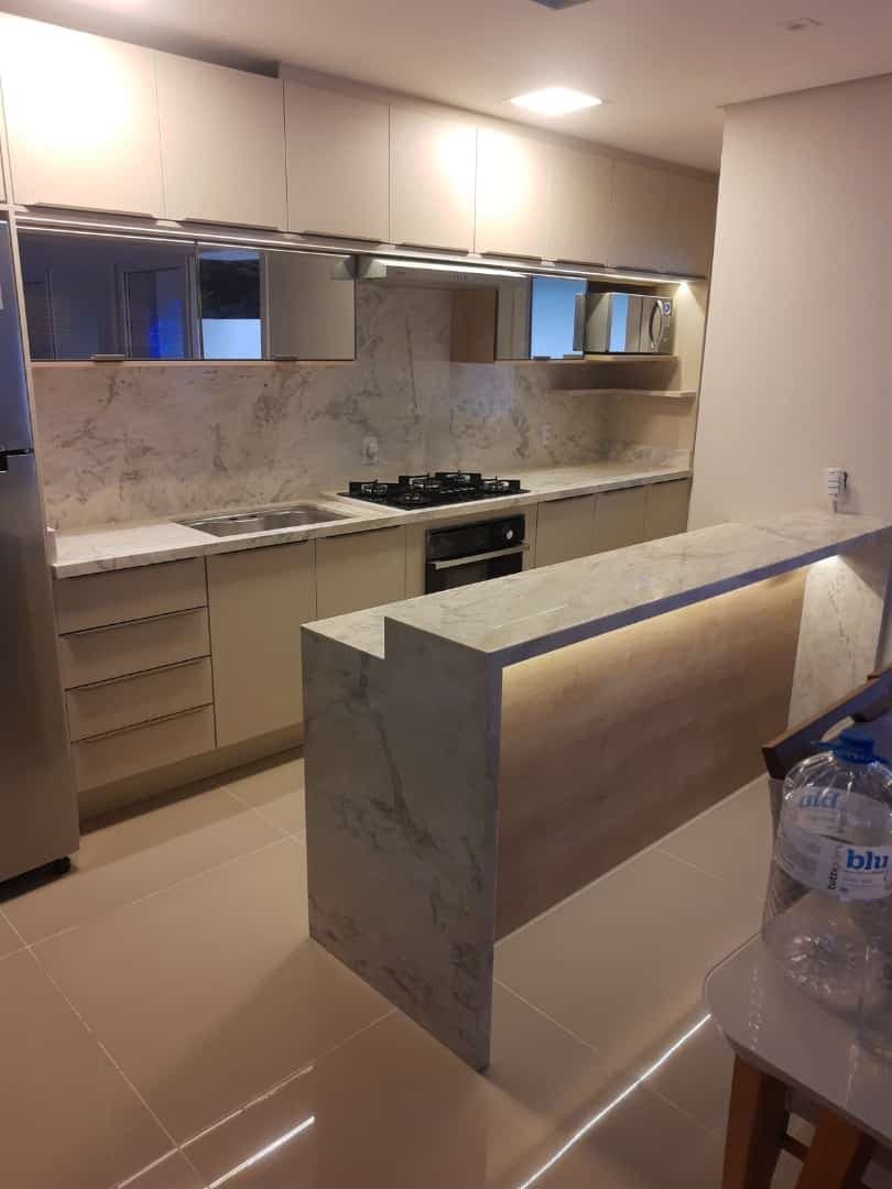 Quartzito Patagônia em Cozinha
