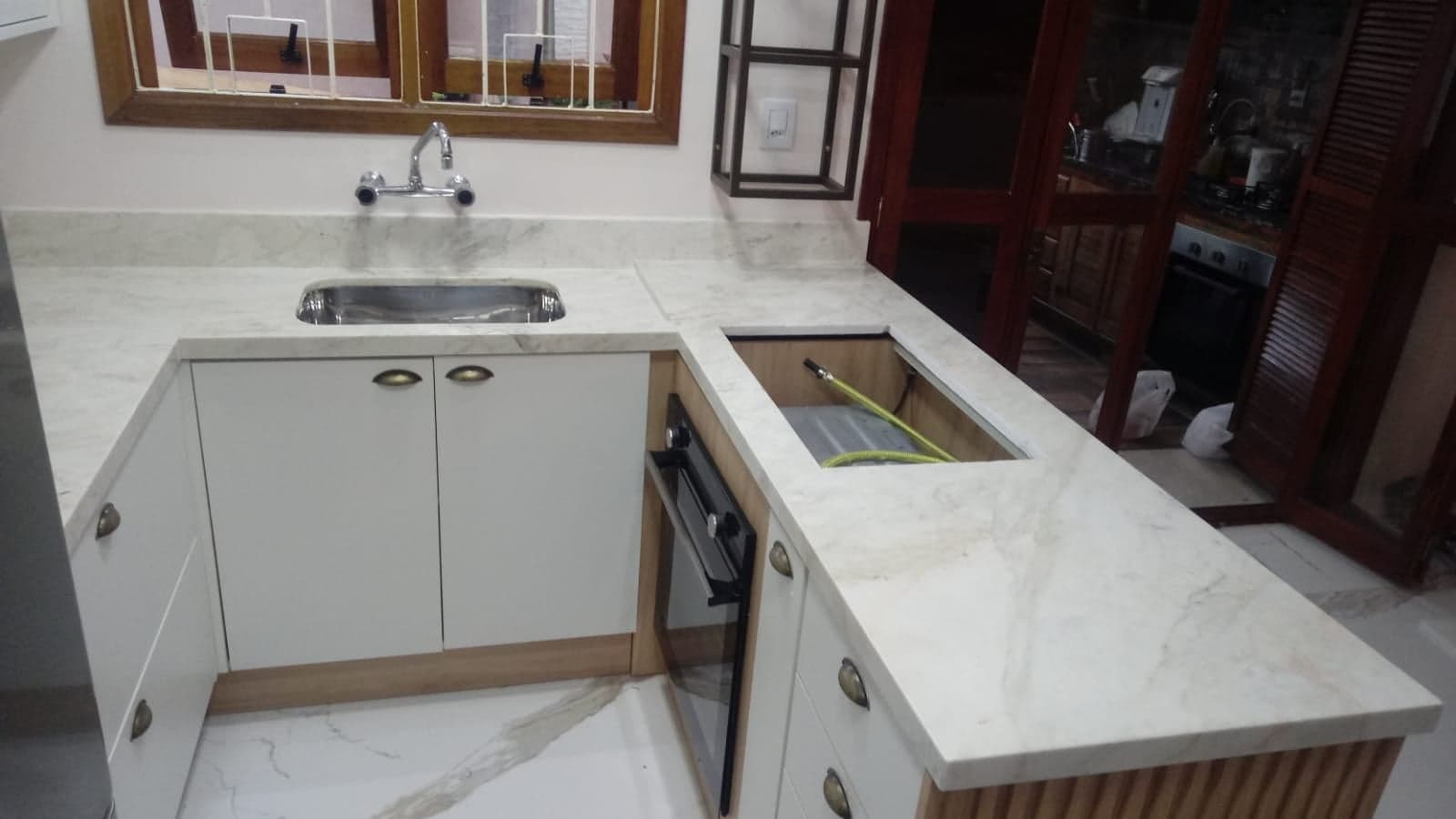 Quartzito Patagônia em Cozinha