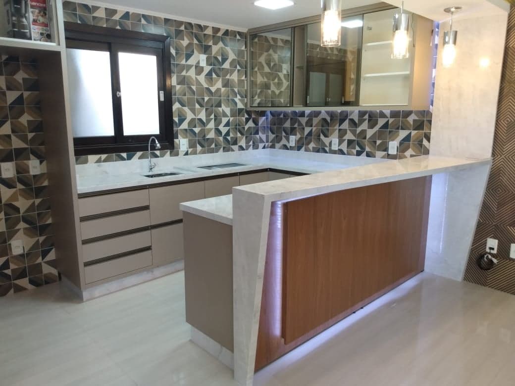 Bianco Carrara em Cozinha