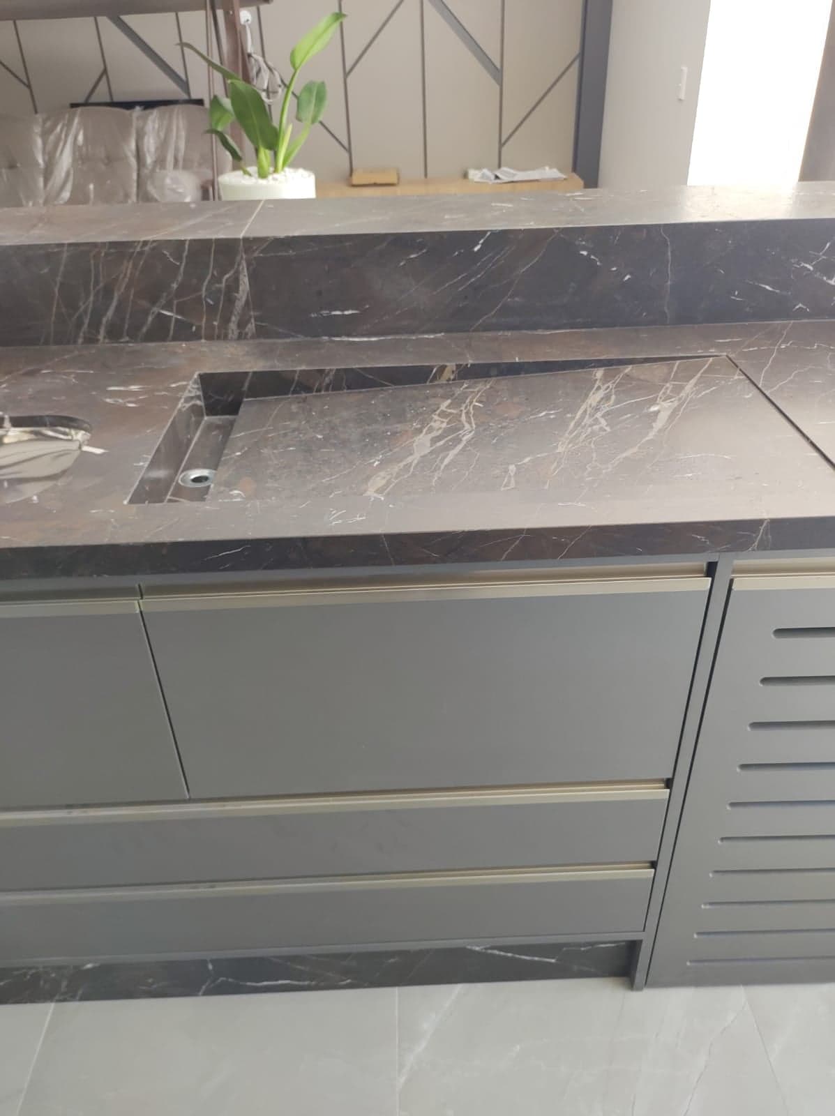 Marrom Imperador em Cozinha