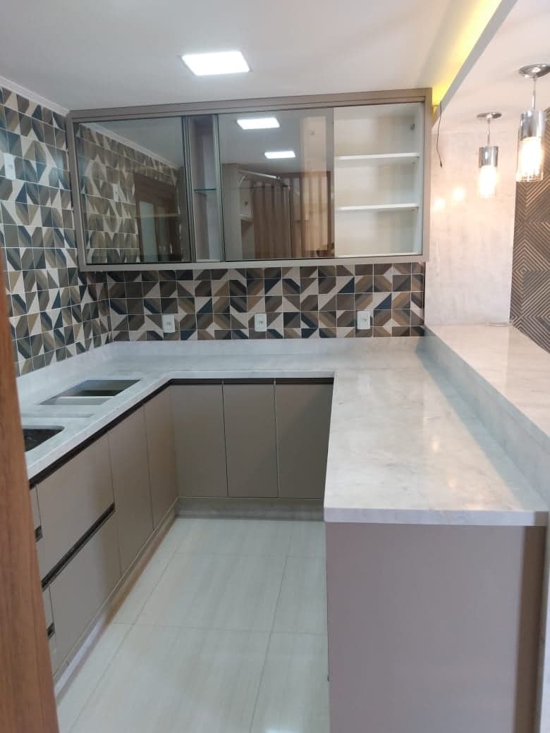 Quartzito Patagônia em Cozinha