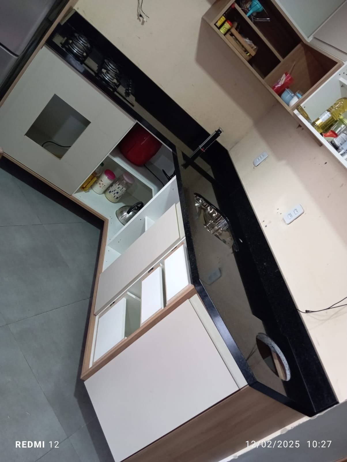 Preto Absoluto em Cozinha