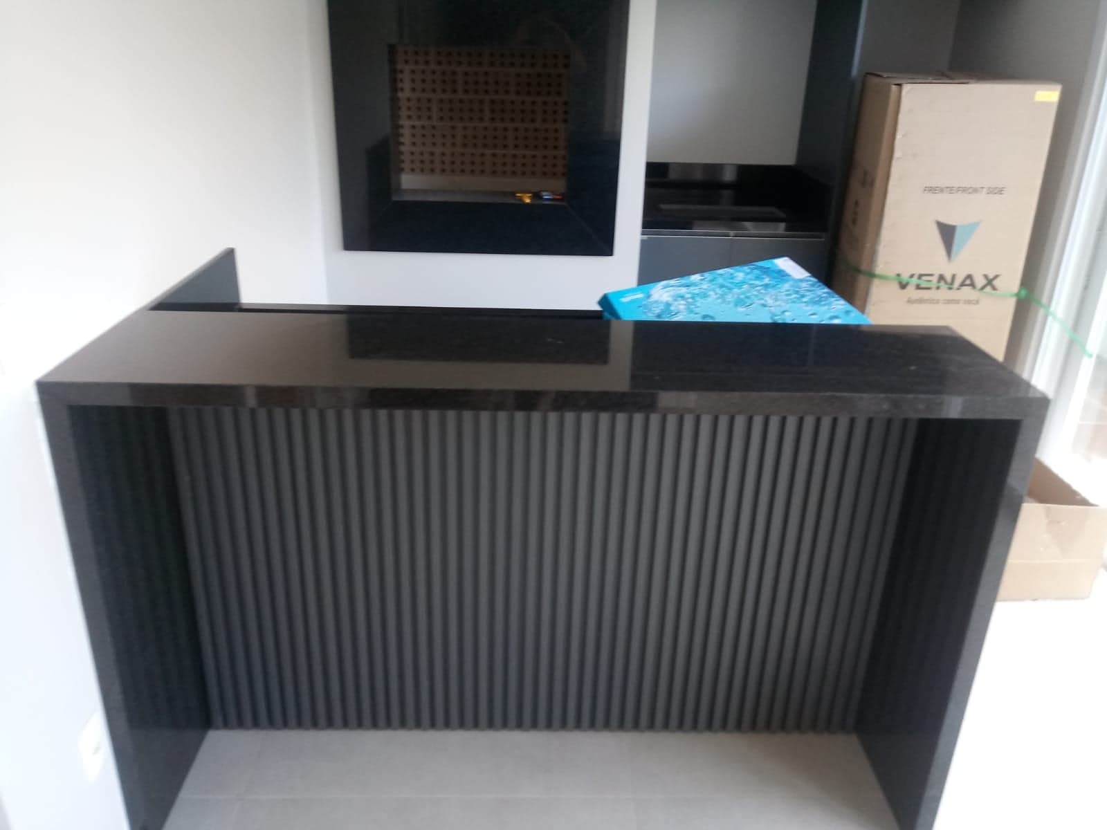 Preto Absoluto em Cozinha