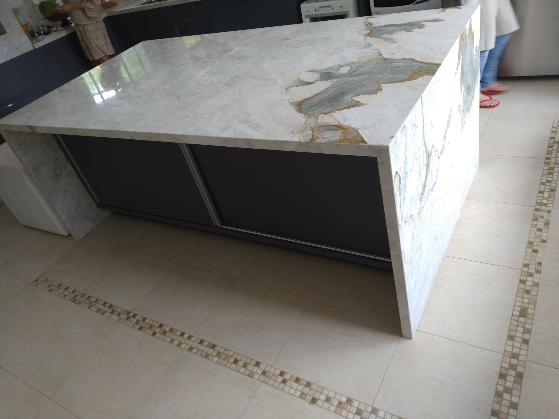 Calacatta Gold em Cozinha