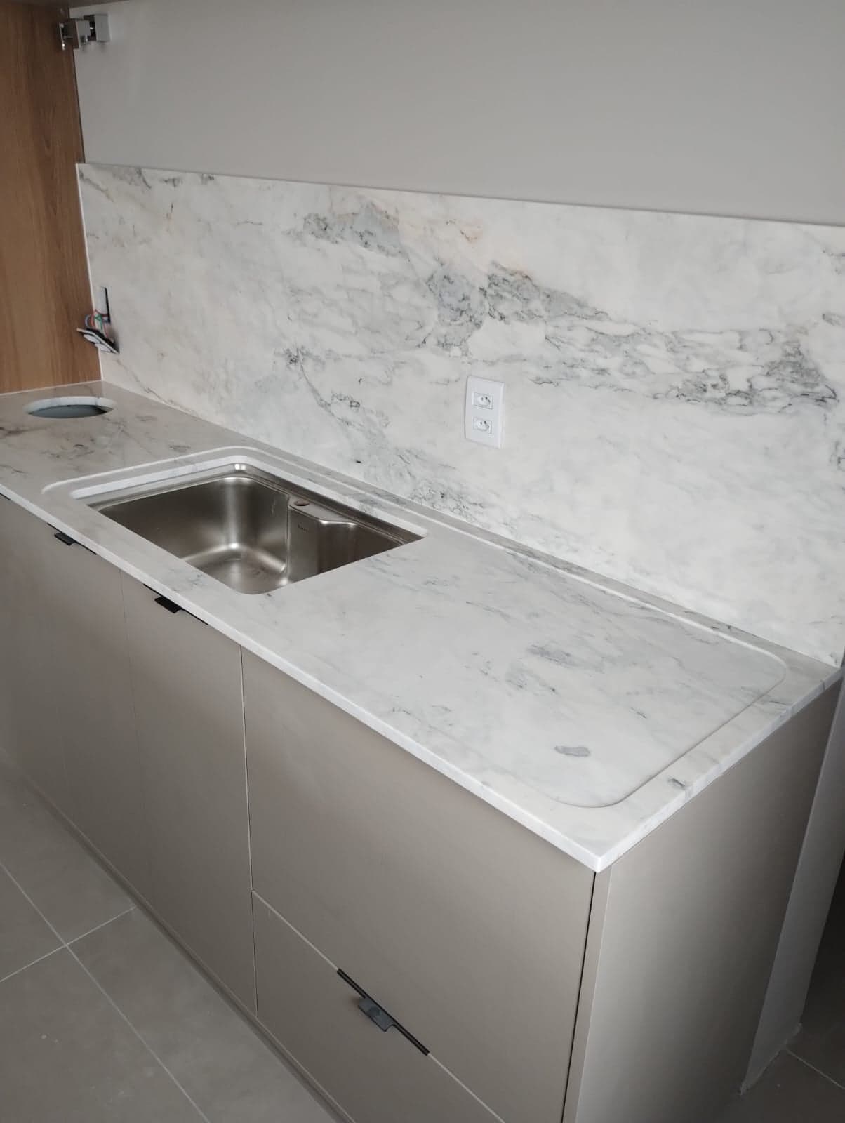 Calacatta Gold em Cozinha
