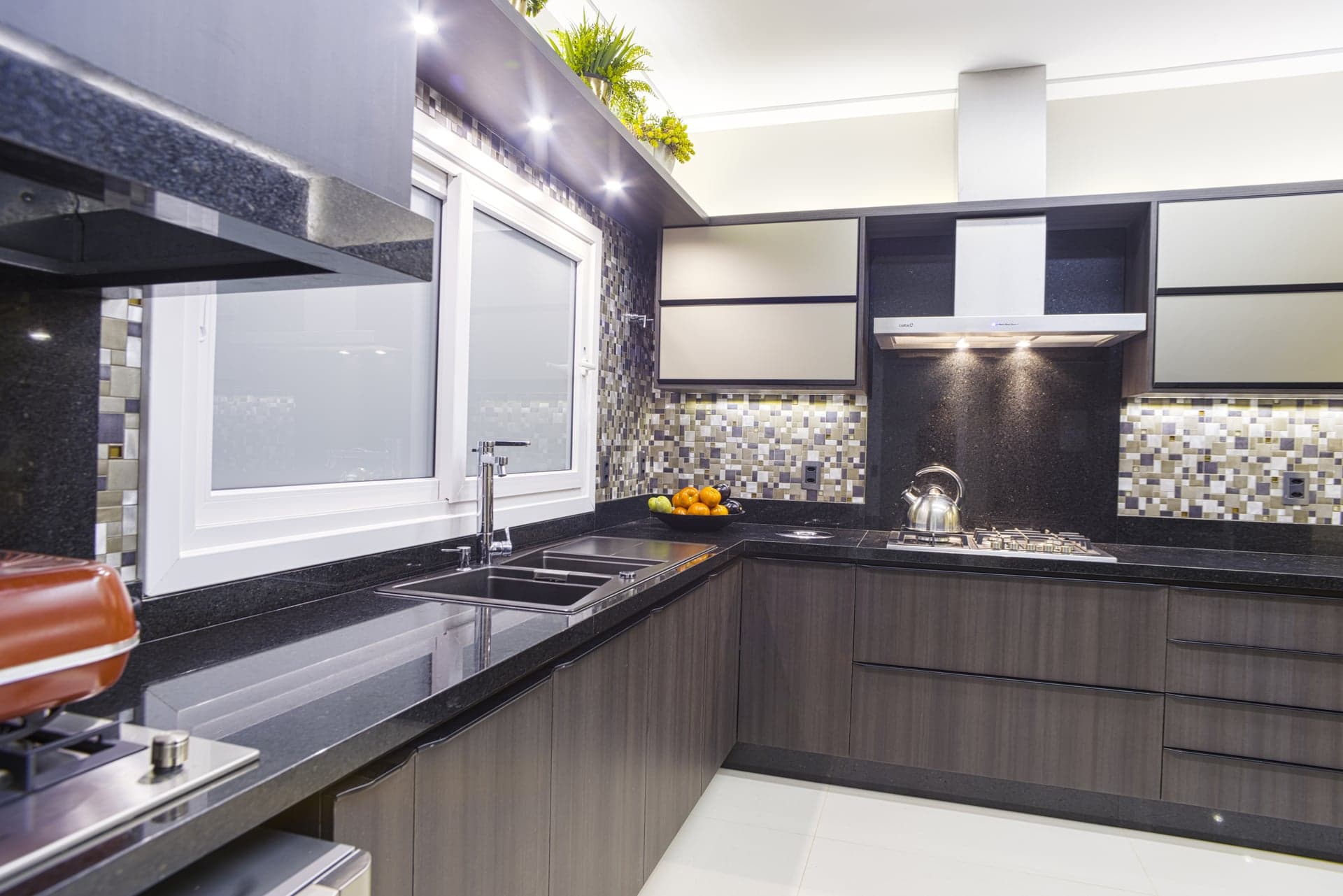 Preto Absoluto em Cozinha