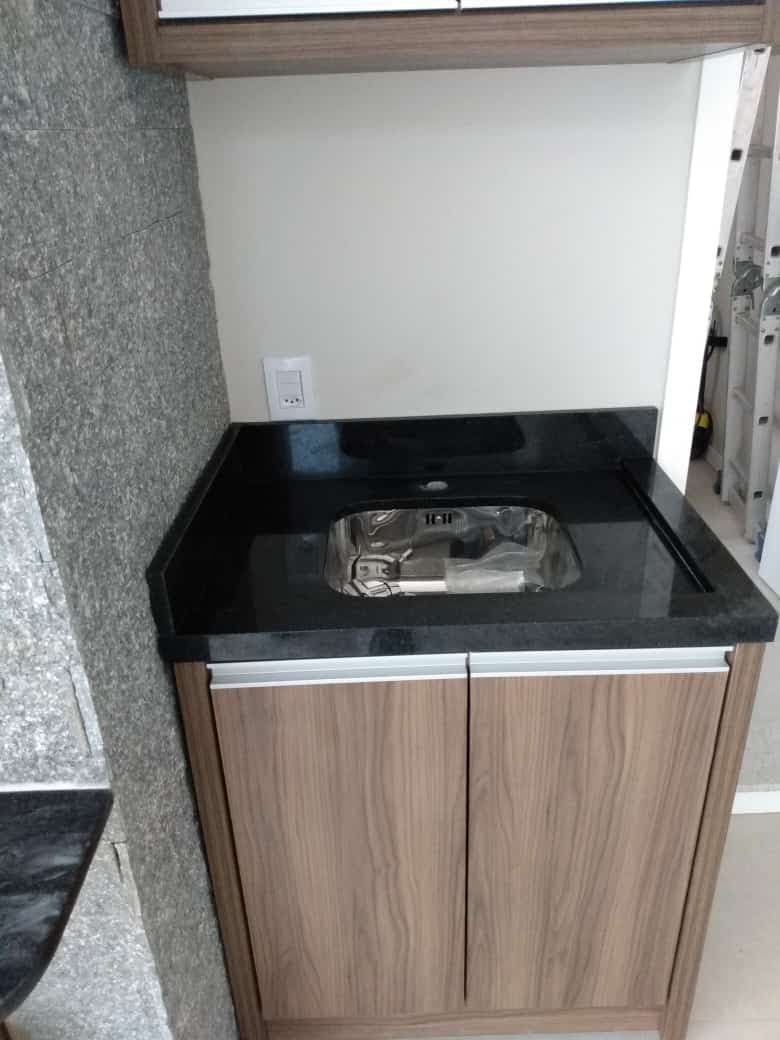 Preto Absoluto em Cozinha