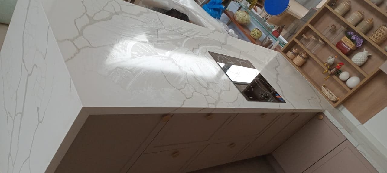Calacatta Gold em Cozinha
