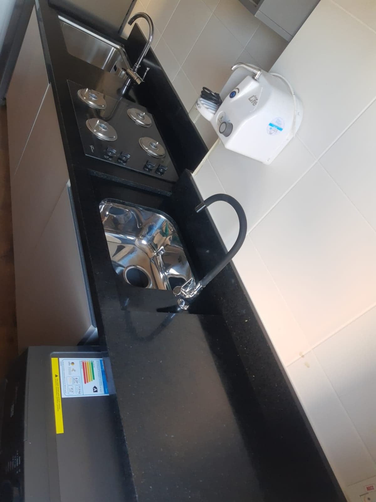 Preto Absoluto em Cozinha