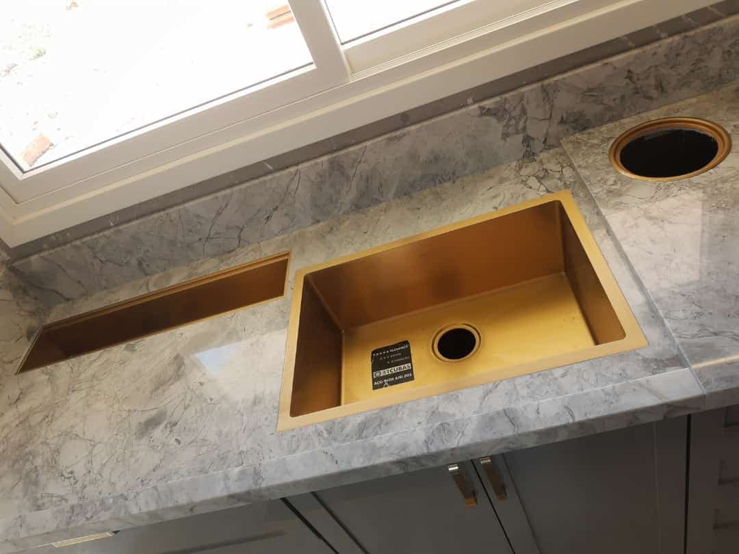 Quartzito Patagônia em Cozinha