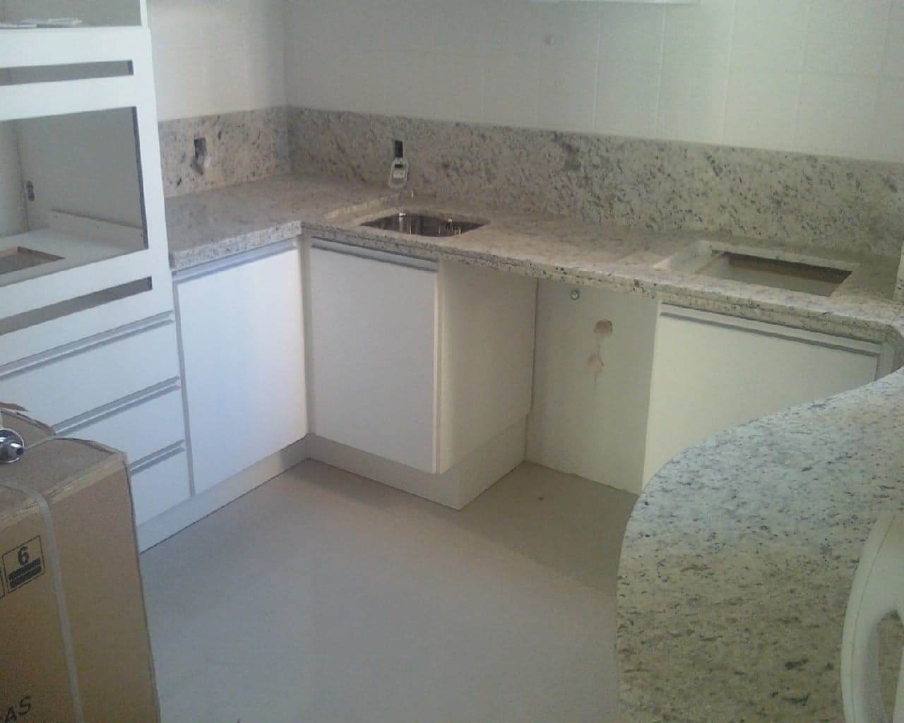 Branco Itaúnas em Cozinha