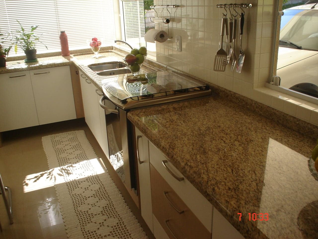 Amarelo Ornamental em Cozinha