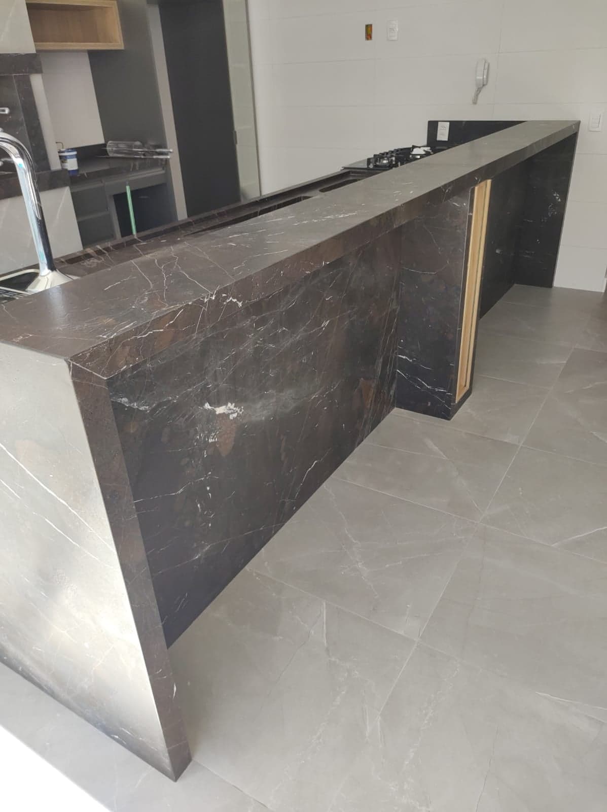 Marrom Imperador em Cozinha