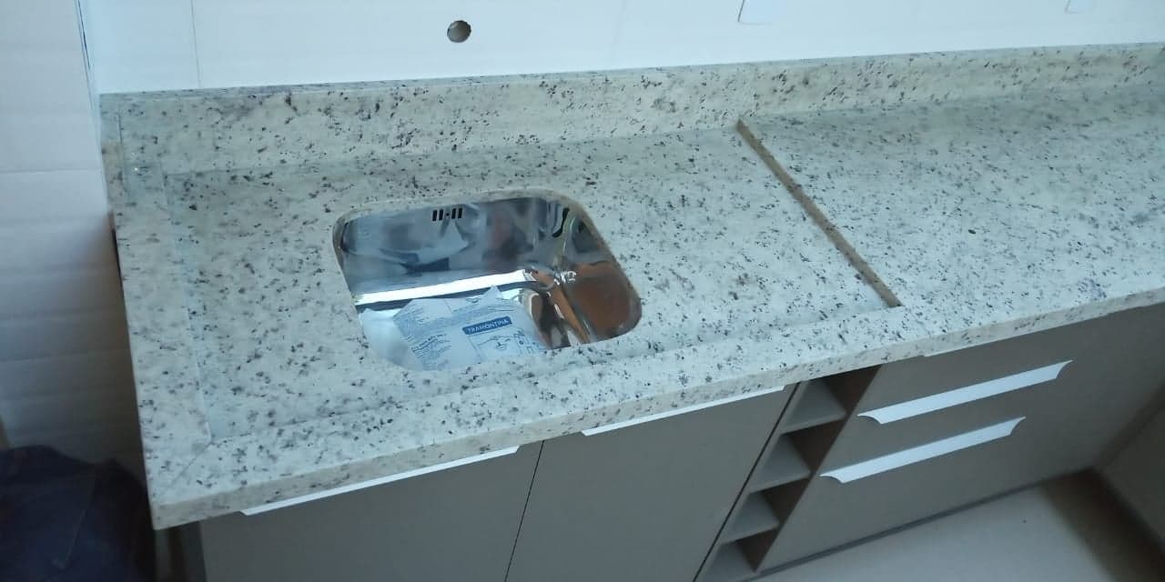 Branco Itaúnas em Cozinha