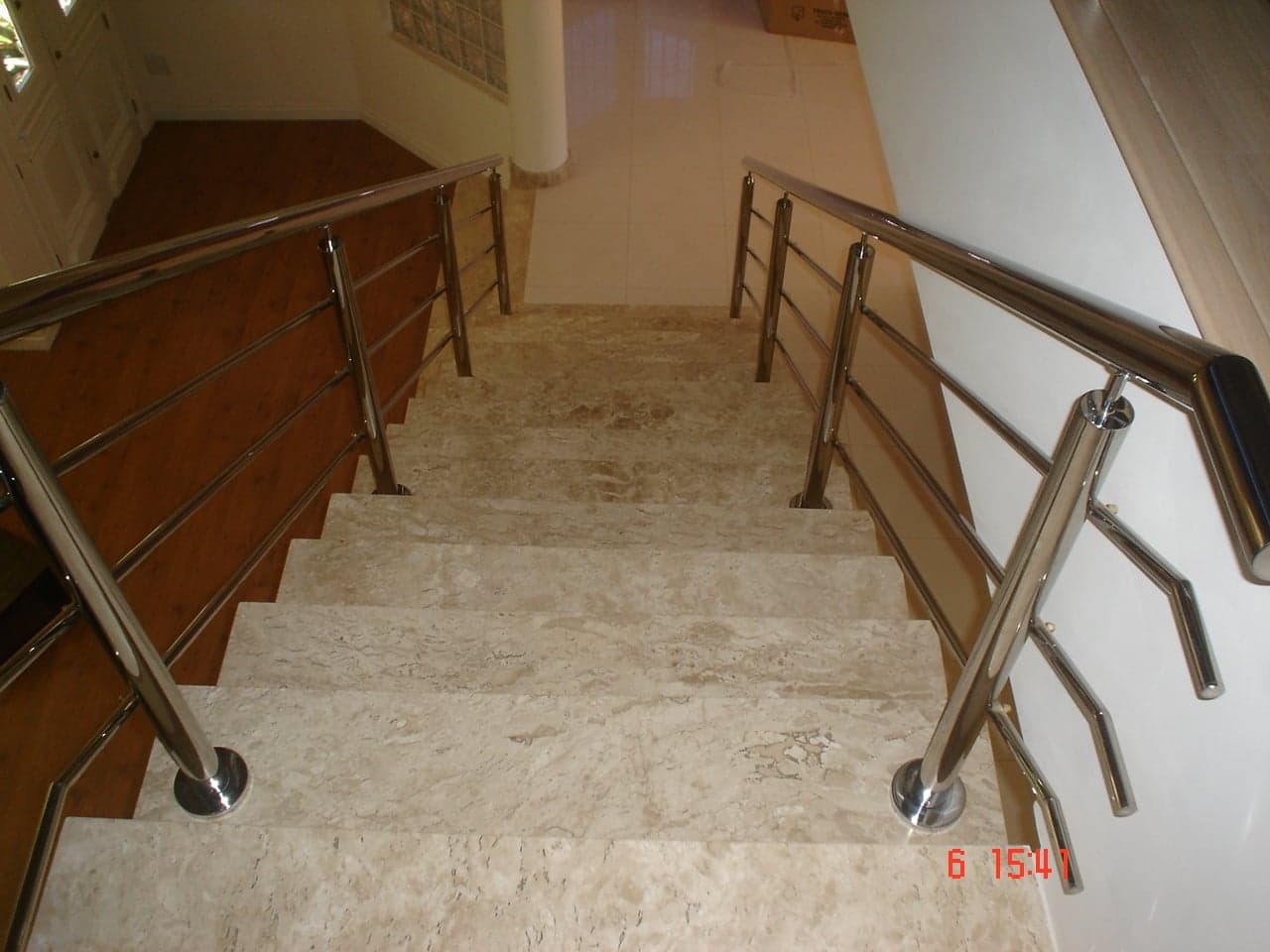Travertino Romano em Escada