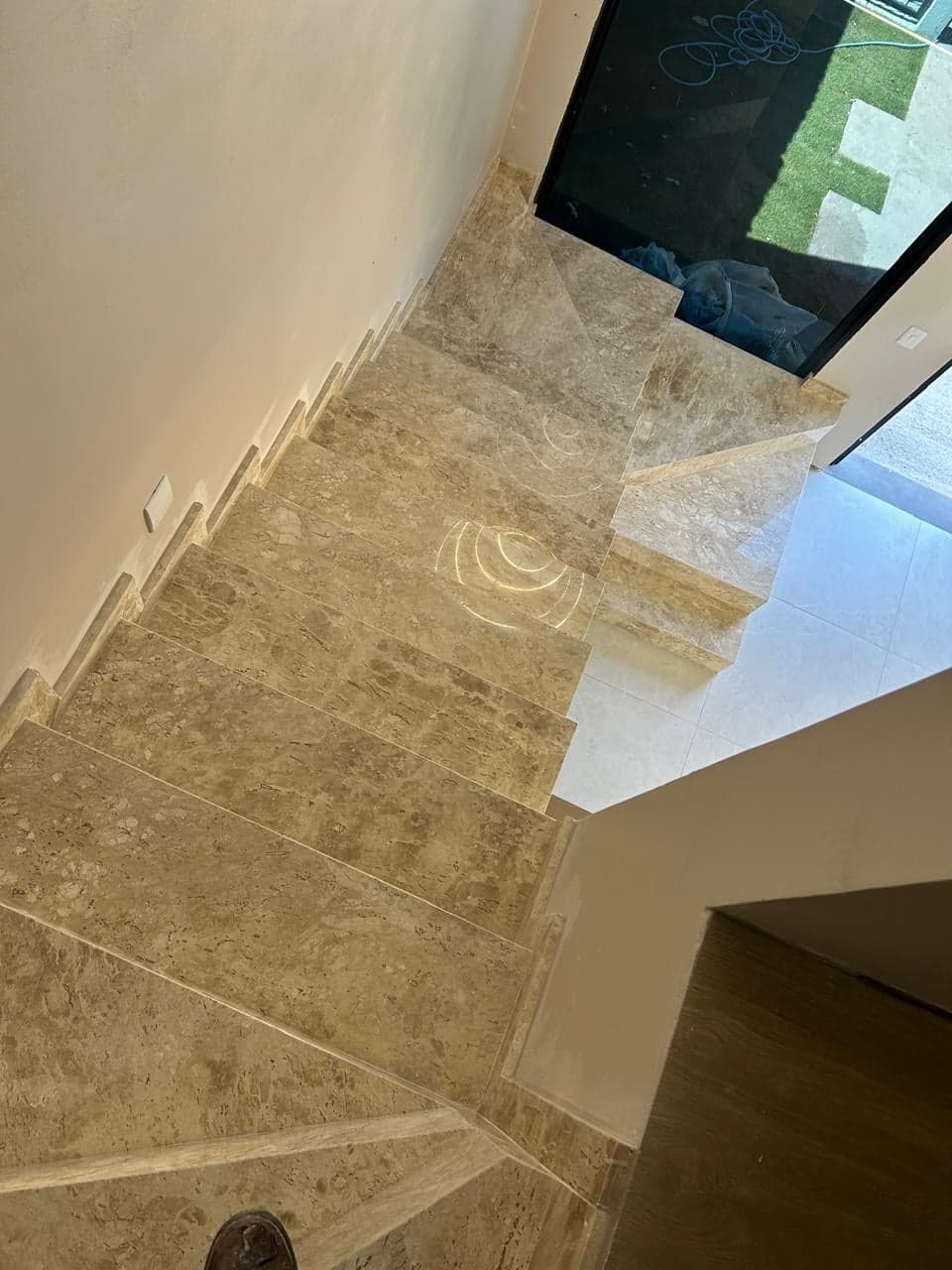 Travertino Romano em Escada