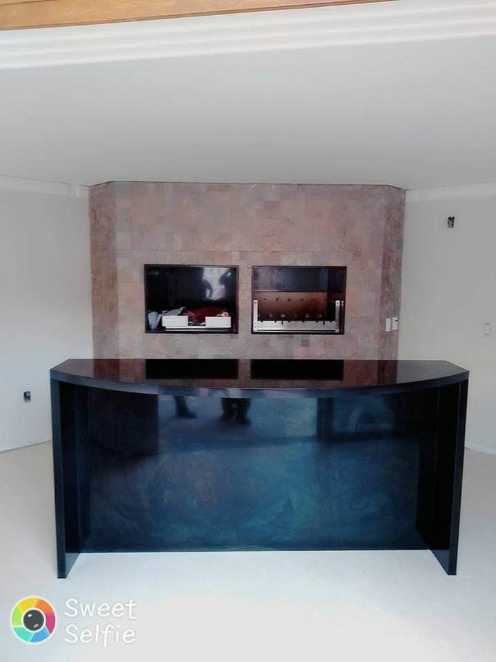 Preto Absoluto em Espaço Gourmet