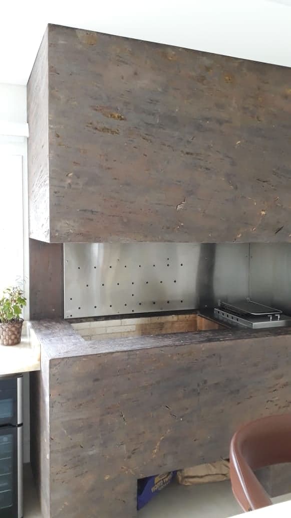 Marrom Tabaco em Espaço Gourmet