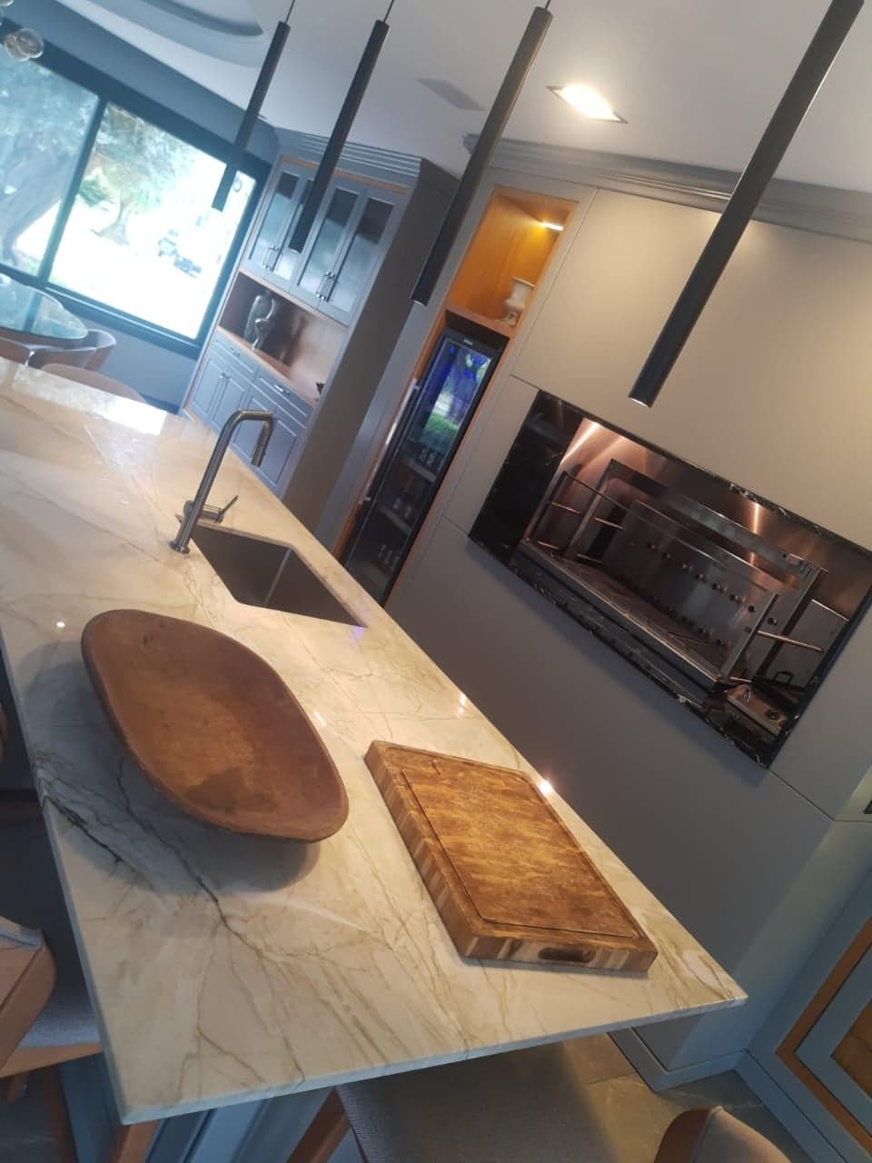 Bianco Carrara em Espaço Gourmet