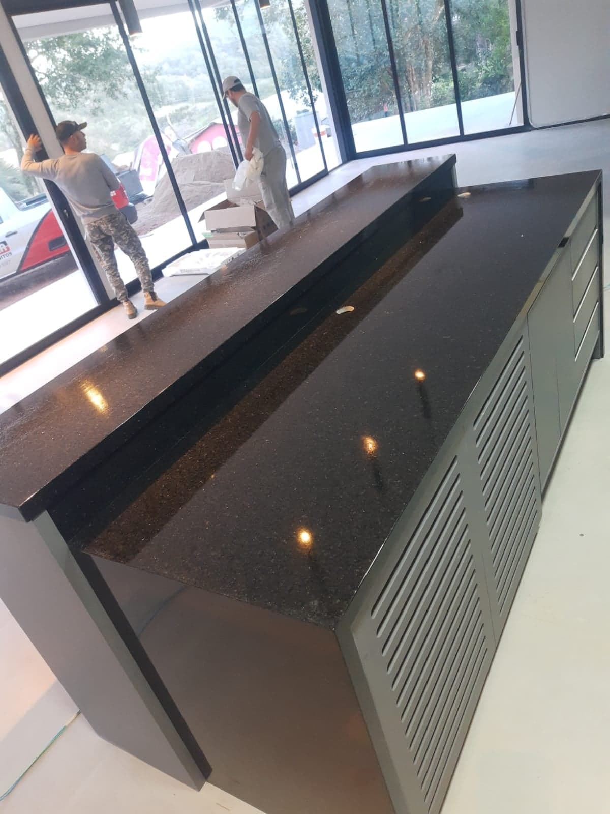 Preto Via Láctea em Espaço Gourmet