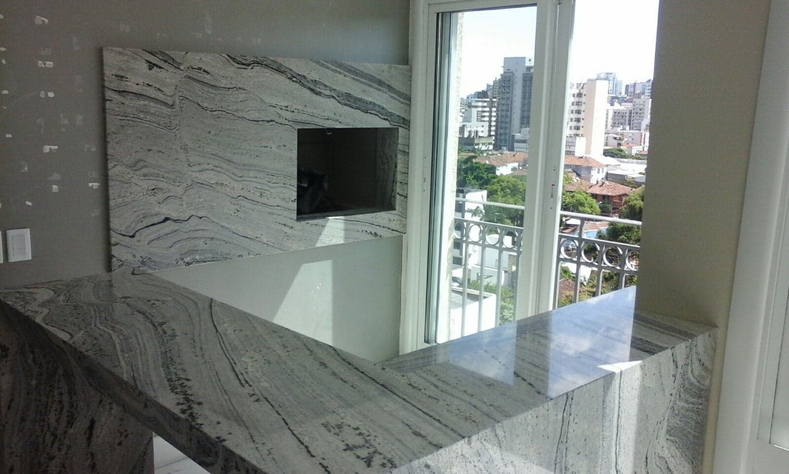 Quartzito Patagônia em Espaço Gourmet