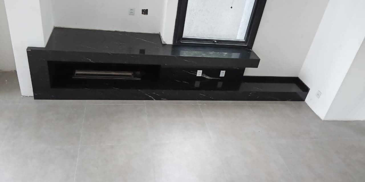 Nero Marquina em Lareira