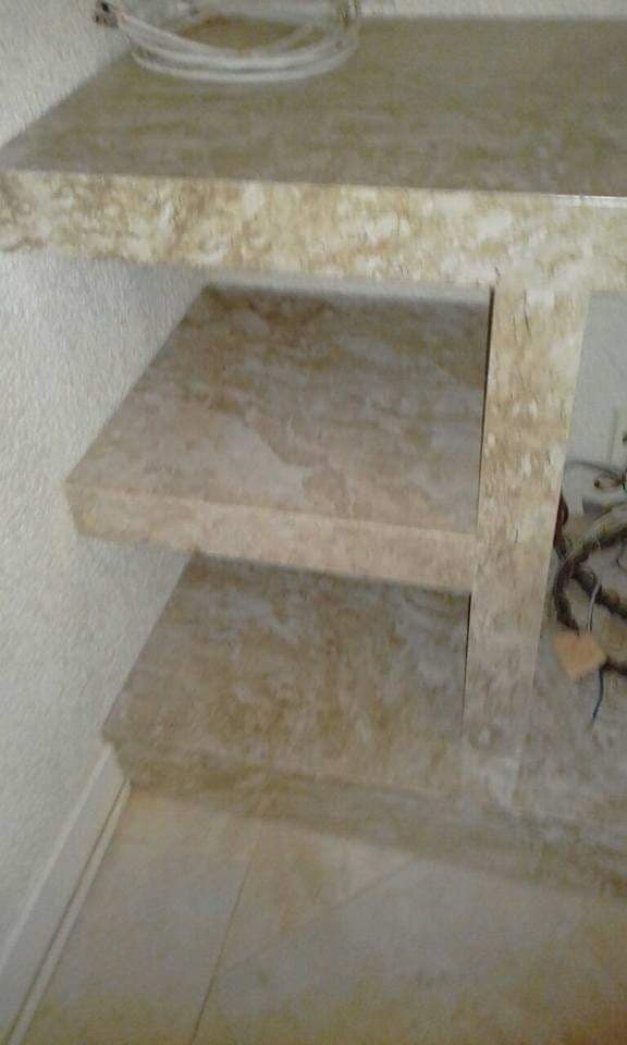 Travertino Romano em Lareira