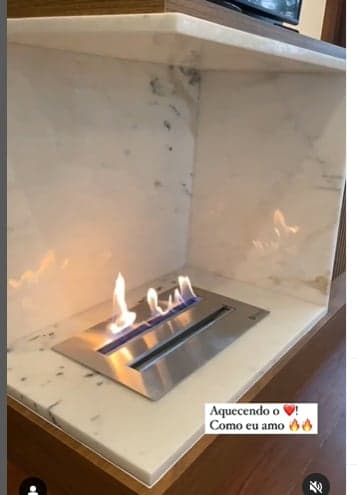 Calacatta Gold em Lareira
