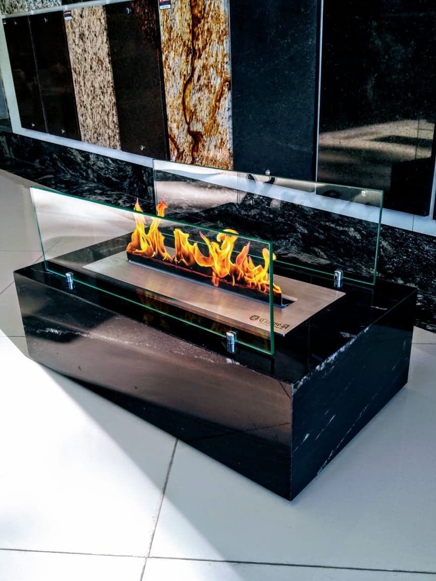 Nero Marquina em Lareira
