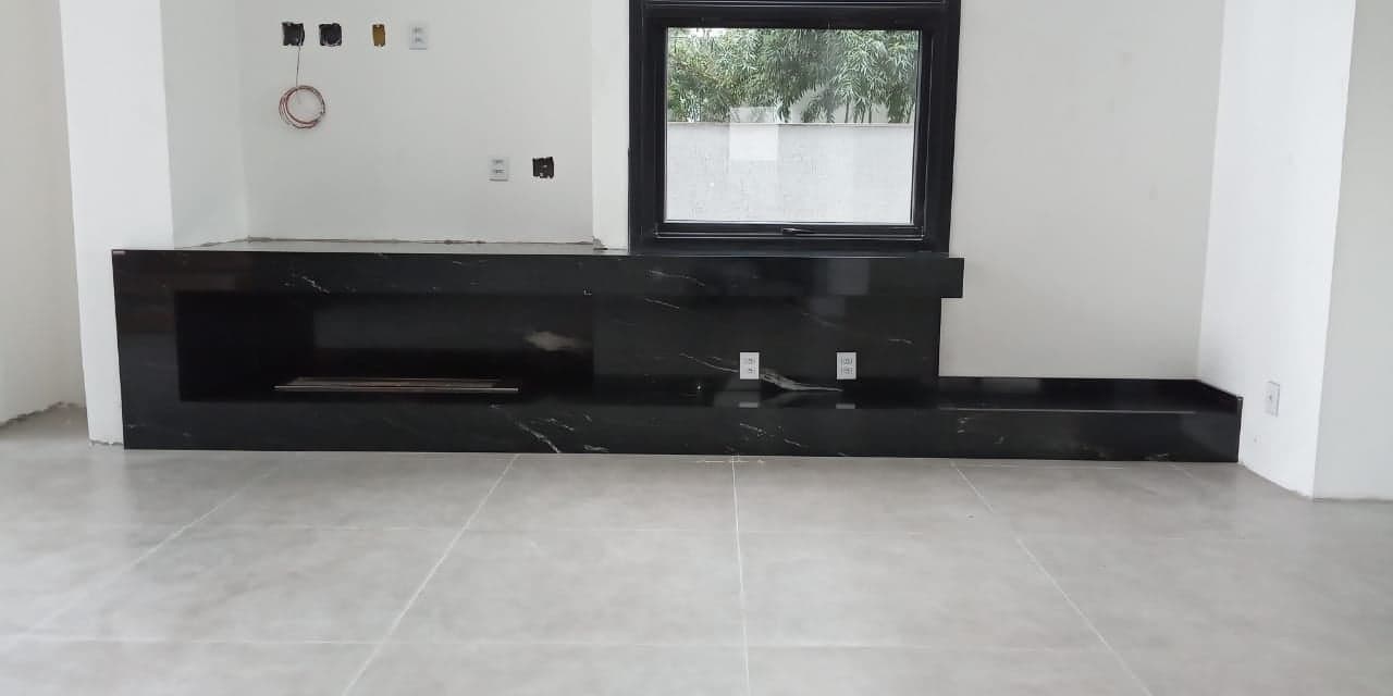 Nero Marquina em Lareira