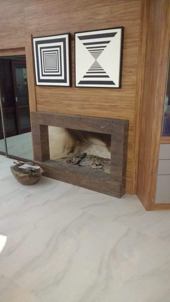 Marrom Tabaco em Lareira