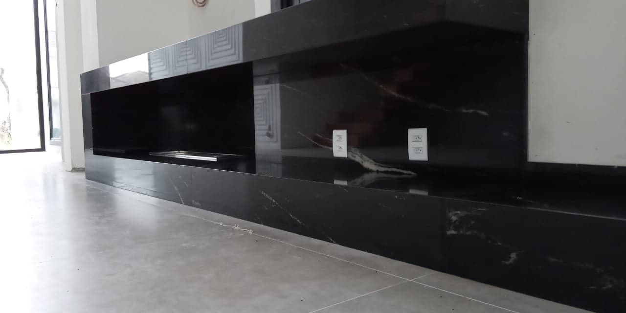 Nero Marquina em Lareira