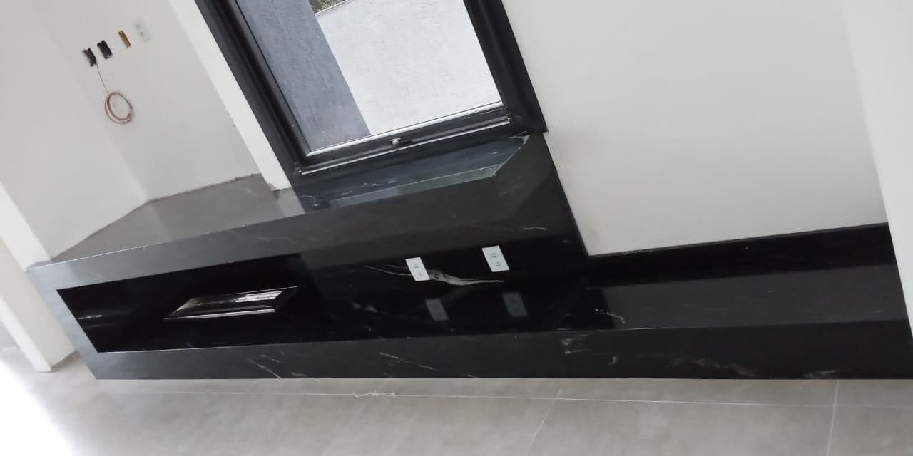 Nero Marquina em Lareira