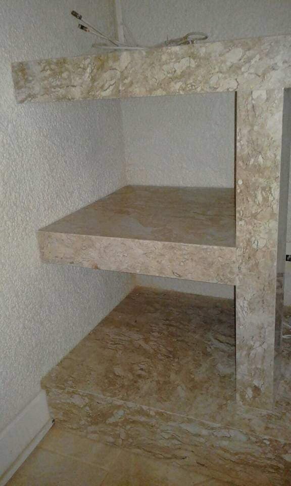 Crema Marfil em Lareira